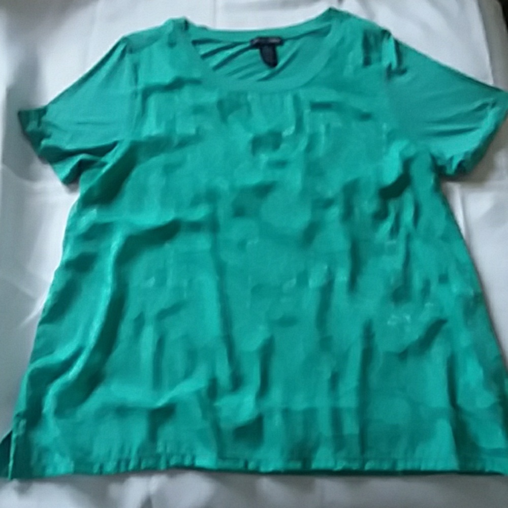 Lace front top